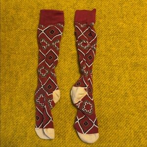 Geometric Patterned Knee-High Socks smartwool